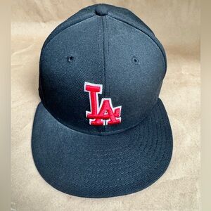 New Era 59Fifty MLB LA Dodgers Wool Cap. Size 7 1/4.